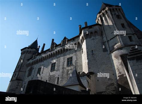 Chateau De Saumur Stock Photo Alamy