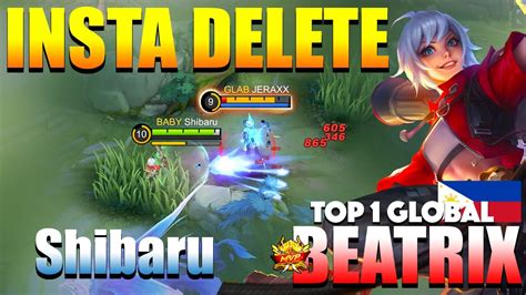 Beatrix 100 Deadly Bullet Instant Delete Top 1 Global Beatrix