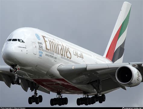 A Edj Emirates Airbus A Photo By Akbarali Mastan Id