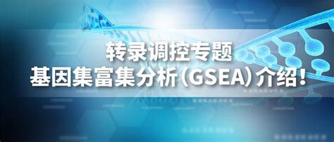 转录调控 基因集富集分析（gsea）介绍 知乎