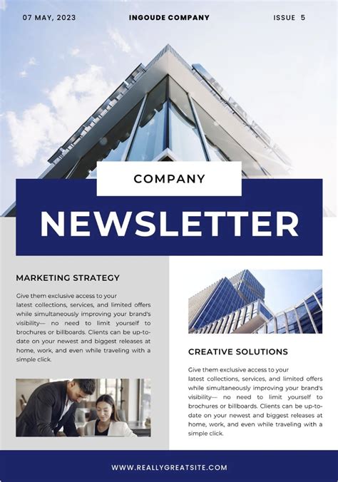 Free Beautiful Email Newsletter Templates Inspiration