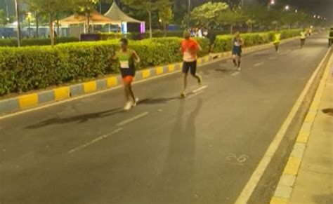 7th Adani Ahmedabad Marathon Organized For The Bravehearts Of The Armed