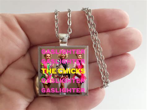 The Chicks - Gaslighter - Album Cover Art Pendant Necklace – Hollee