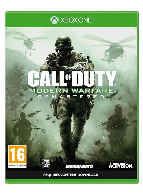 Call Of Duty Modern Warfare Remastered Xbox One Uk Import