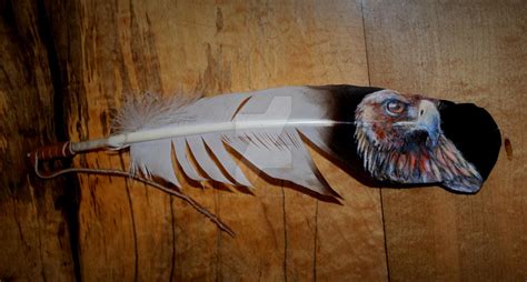 Golden Eagle Feather Painting by kestraelflight on DeviantArt