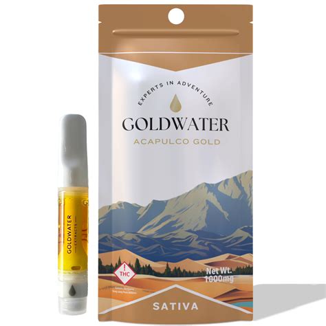 Acapulco Gold Goldwater Extracts Distillate Cartridge Jane