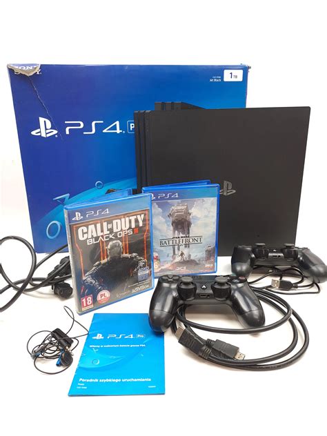 KONSOLA SONY PLAYSTATION 4 PRO 1TB CUH 7016B Konsole Loombard Pl