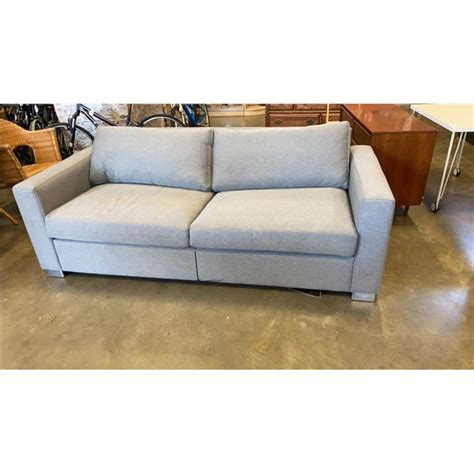 MODERN GREY SOFA BED - Big Valley Auction