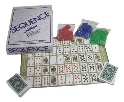 Sequence Juego Mesa Cartas Secuencia Sequence Game Env O Gratis