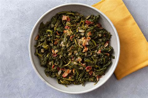 Simple Southern Mustard Greens Recipe With Bacon