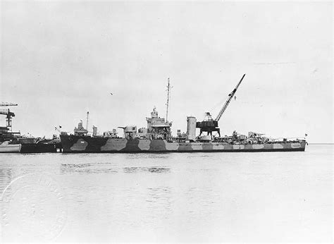 Uss Somers Dd 381 Charleston Navy Yard 1942