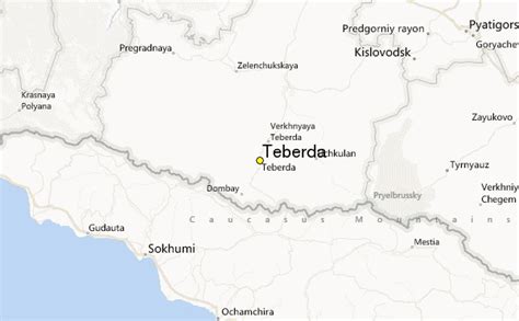 teberda weather station record historical weather  teberda russia