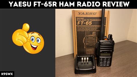 Yaesu Ft 65r Ham Radio Review Youtube