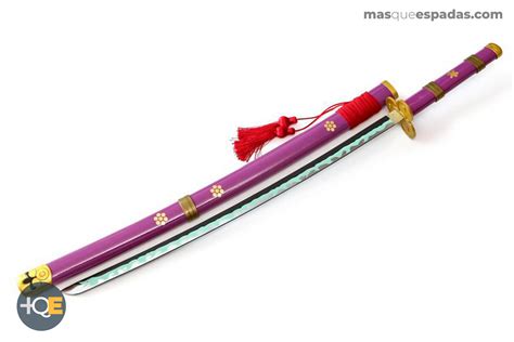 ONE PIECE - HAND FORGED PURPLE ODEN ENMA SWORD - +queespadas