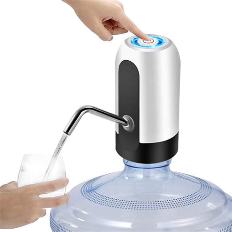 Wowlela Distributeur D Eau Pompe De Distribution D Eau Rechargeable