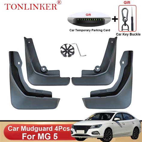 Tonlinker Car Mudguard For Mg Mg Front Rear Mud