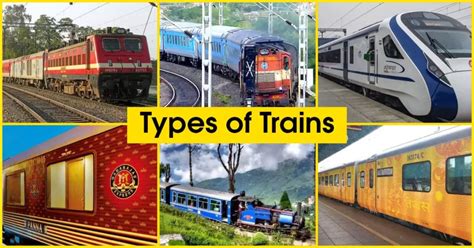 18 Different Types Of Trains Operated By Indian Railways Railrestro