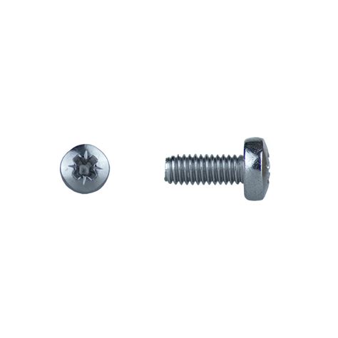 Machine Screws BZP Pan Pozi M6