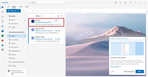 Microsoft Sneaks Ads Into The New Outlook For Windows Ghacks Tech News