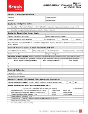 Fillable Online OGS Application Form 1 6 Fax Email Print PdfFiller