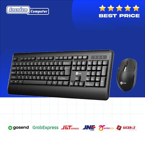 Jual Lenovo Lecoo Kw Keyboard Mouse Combo Set Wireless Kw