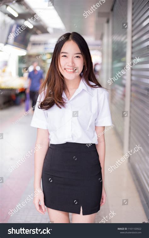 Young Thai University Student Wearing Thai库存照片1101103922 Shutterstock