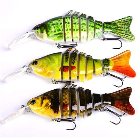 Buy PROBEROS Bass Fishing Lures Set Multi Jointed Segment Lure