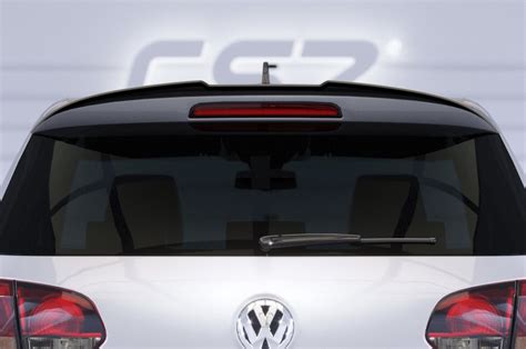 Křídlo spoiler zadní CSR pro VW Golf 6 černý lesklý TuningStyle cz