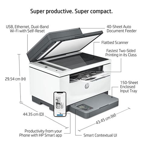 Hp Laser Jet Mfp M Sdw Printer Emibaba Cardless Emi Store