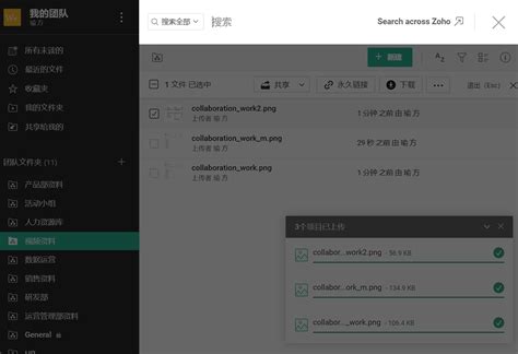 企业网盘如何助力企业出海实现数据跨境传输 Zoho Workdrive网盘