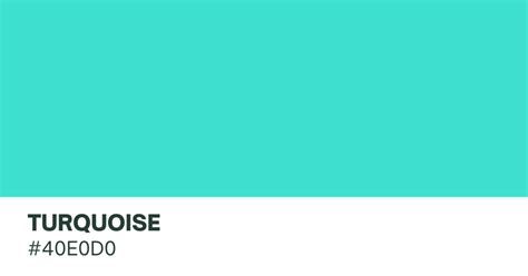 Uncovering The Turquoise Color and Its Many Shades of Serenity | HipFonts