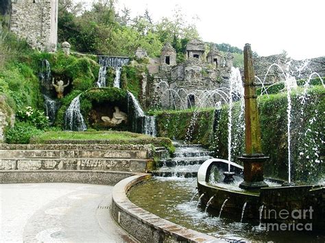 Tivoli Park Fountains Photograph by Ted Pollard - Fine Art America