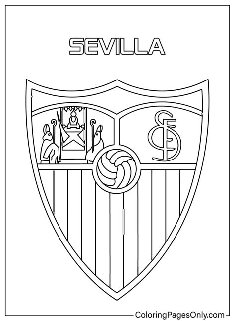 Sevilla Free Printable Coloring Pages