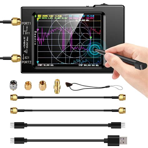 Nanovna H Vector Netzwerk Antenne Analyzer Khz Ghz Mf Hf Vhf Uhf