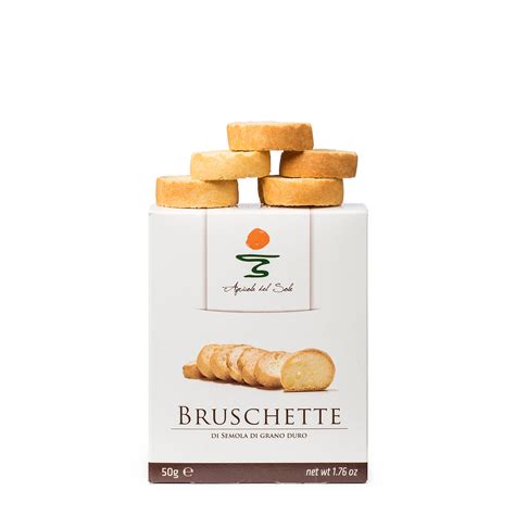 Bruschette Crackers 1 7 Oz 1 7 Oz Agricola Del Sole Eataly