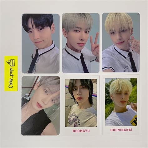 OFFICIAL Weverse Japan POB Freeze Pc Photocard TXT Tomorrow X