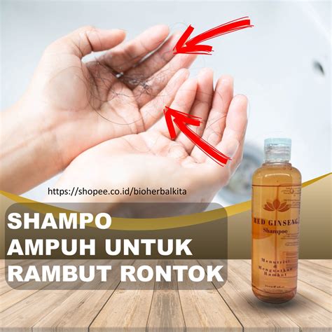 Jual Shampo Rontok Sampo Rambut Rontok Parah Shampoo Penyubur Rambut