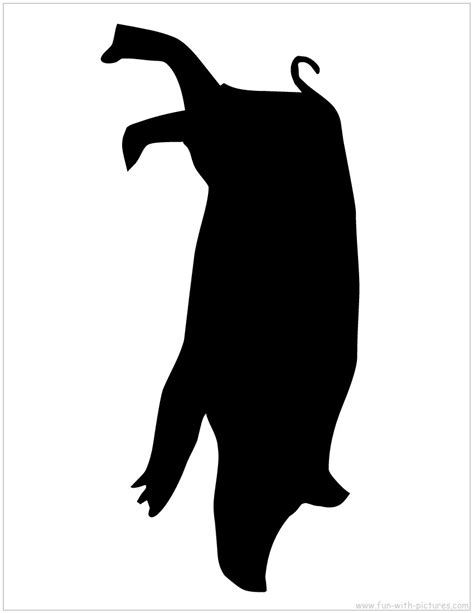 Show Pig Silhouette - ClipArt Best