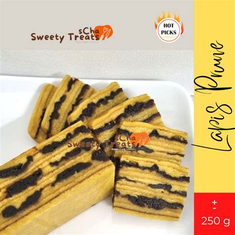 Kek Lapis Sarawak Lapis Prune Blended With Butter Loaf G