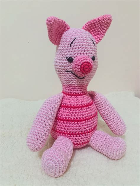 Leitão Burro em Amigurumi Crochê Elo7 Produtos Especiais