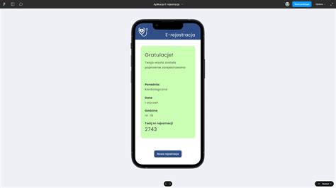 Figma Projekt I Prototyp Aplikacji Mobilnej E Rejestracji Do Poradni