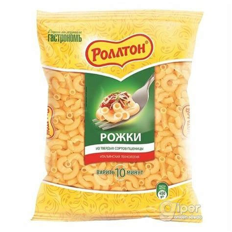 Роллтон Макароны рожки №13, 400 г 7.90 ТМТ