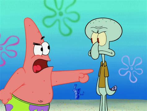 Patrick Scolding Squidward Scene Scumbob Wiki Fandom