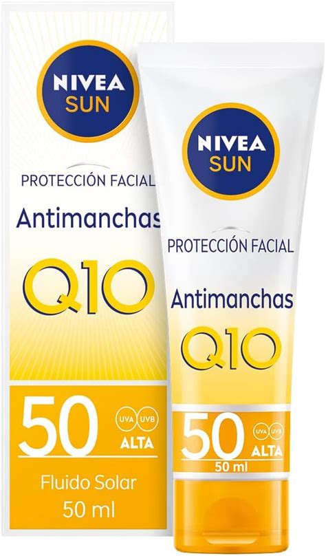 NIVEA SUN Protección solar Facial UV Antiedad Antimanchas FP50 50 ml