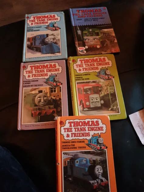 Vintage Thomas The Tank Engine Ladybird Books X 5 Preowned See Photos £10 50 Picclick Uk