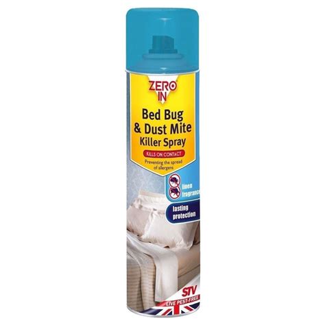 Bed Bug Dust Mite Killer Spray 300ml Zoro UK