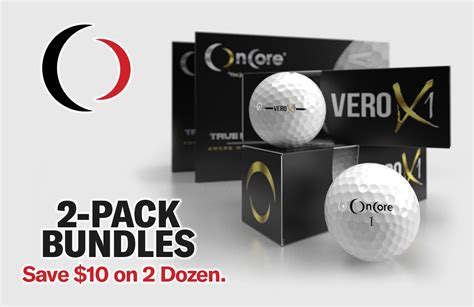 Shop Golf Balls AVANT 55 ELIXR VERO X1 Or X2 OnCore Golf