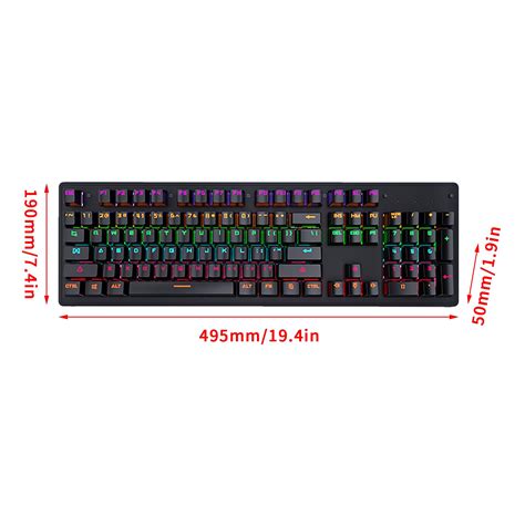 M0h50a Okay Game 4keyboard Hyper X Key Caps Km 6340 104key Rgb Backlit