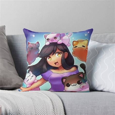 Aphmau Throw Pillow For Sale By Merchmanga Redbubble