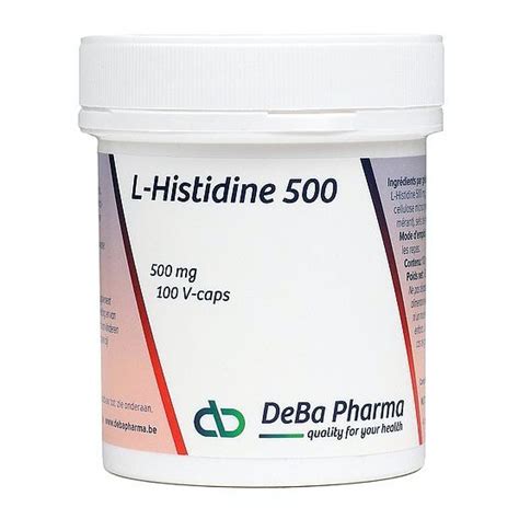 L Histidine Mg V Caps Supplementencenter Be